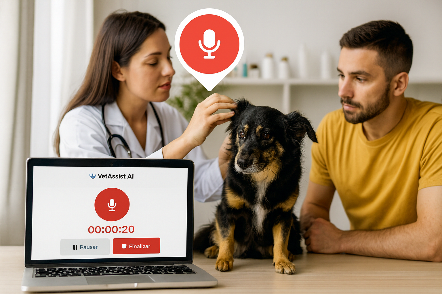 VetAssist - Plataforma completa para veterinários